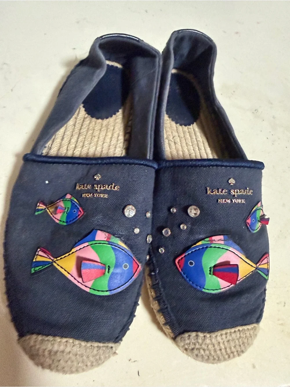 Kate spades espadrille Slip-on Shoes size 6.5